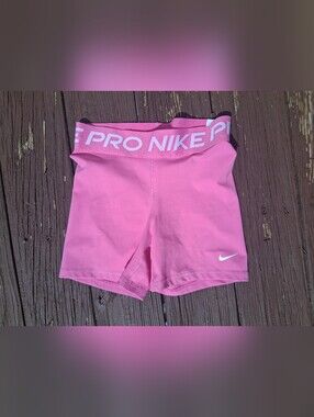 Nike Pro Pink Athletic Shorts